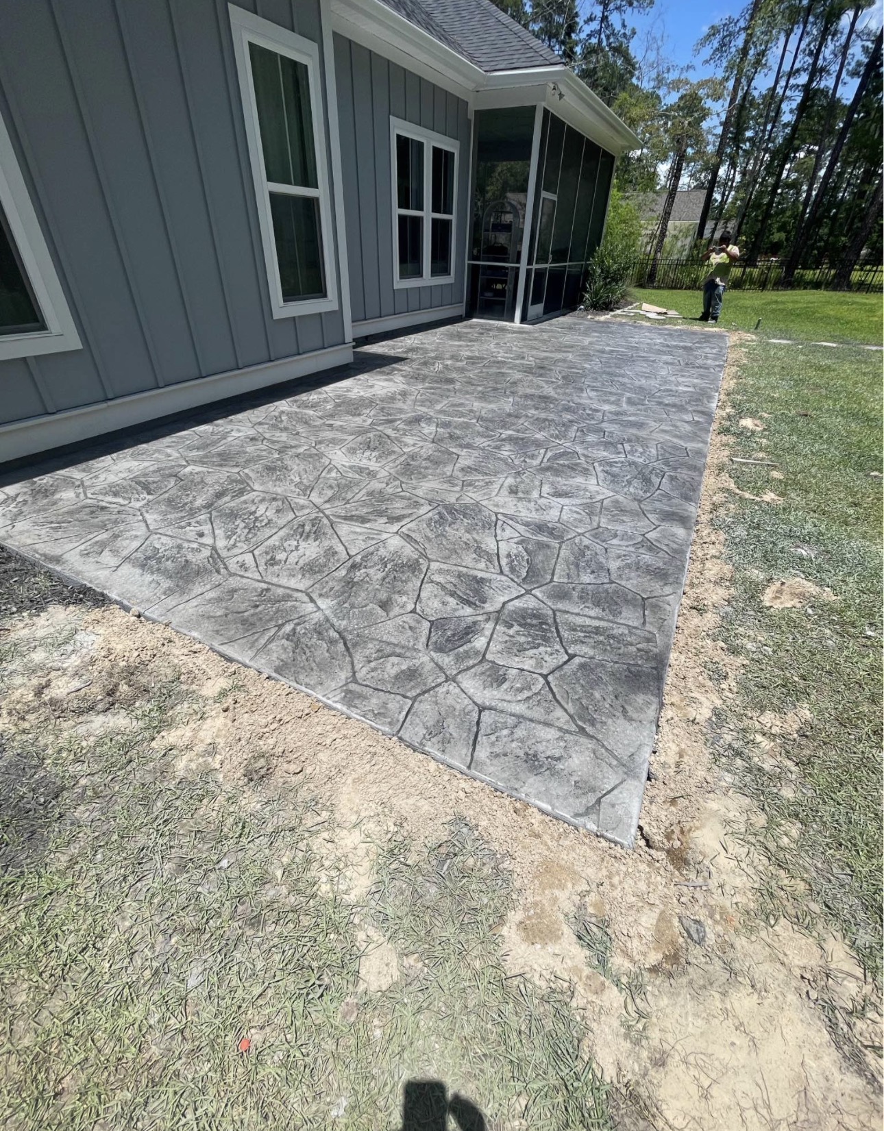 Concrete patio finish — MCS Solutions