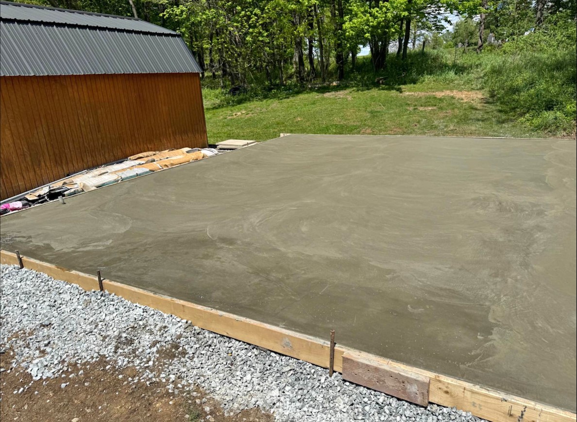 Concrete driveway pour — MCS Solutions