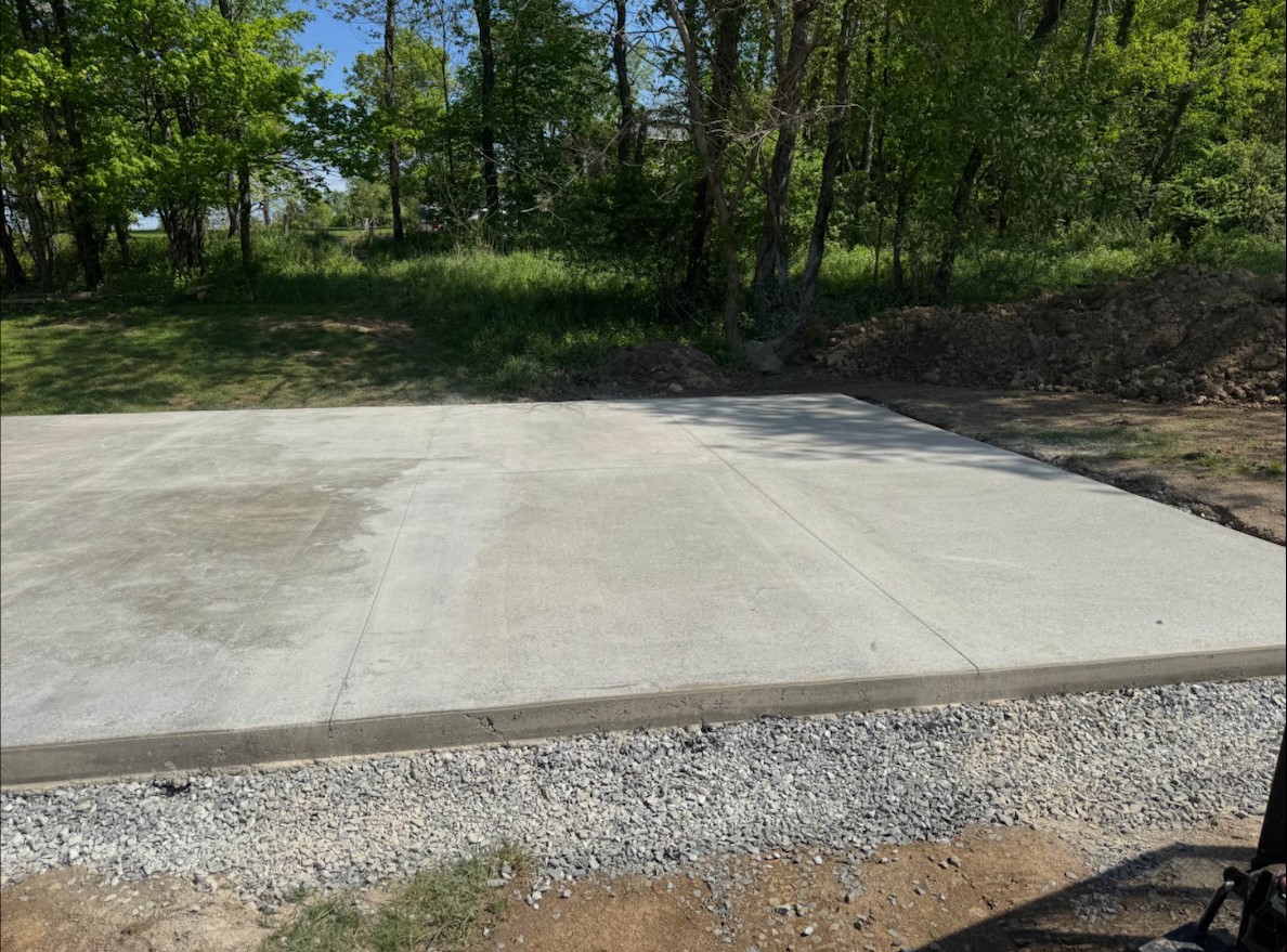 Finished concrete driveway — MCS Solutions